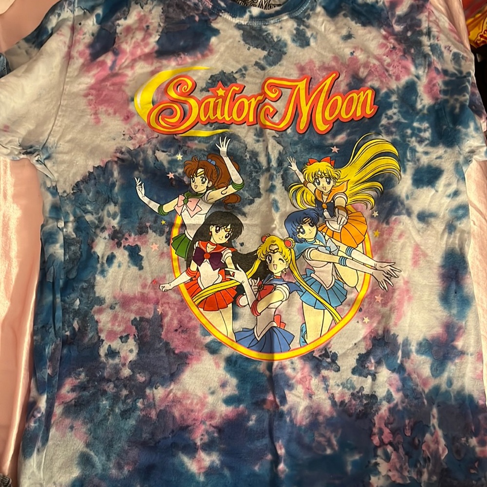 Sailor Moon Tie-Dye Shirt